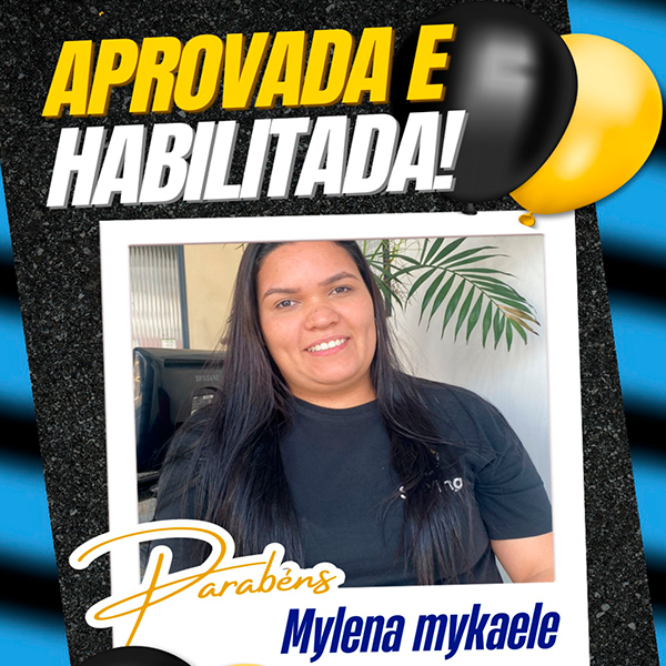 Aluna Mylena Aprovada e Habilitada - Autoescola Itamaraty - Arujá Aluna Mylena Aprovada e Habilitada - Autoescola Itamaraty - Arujá